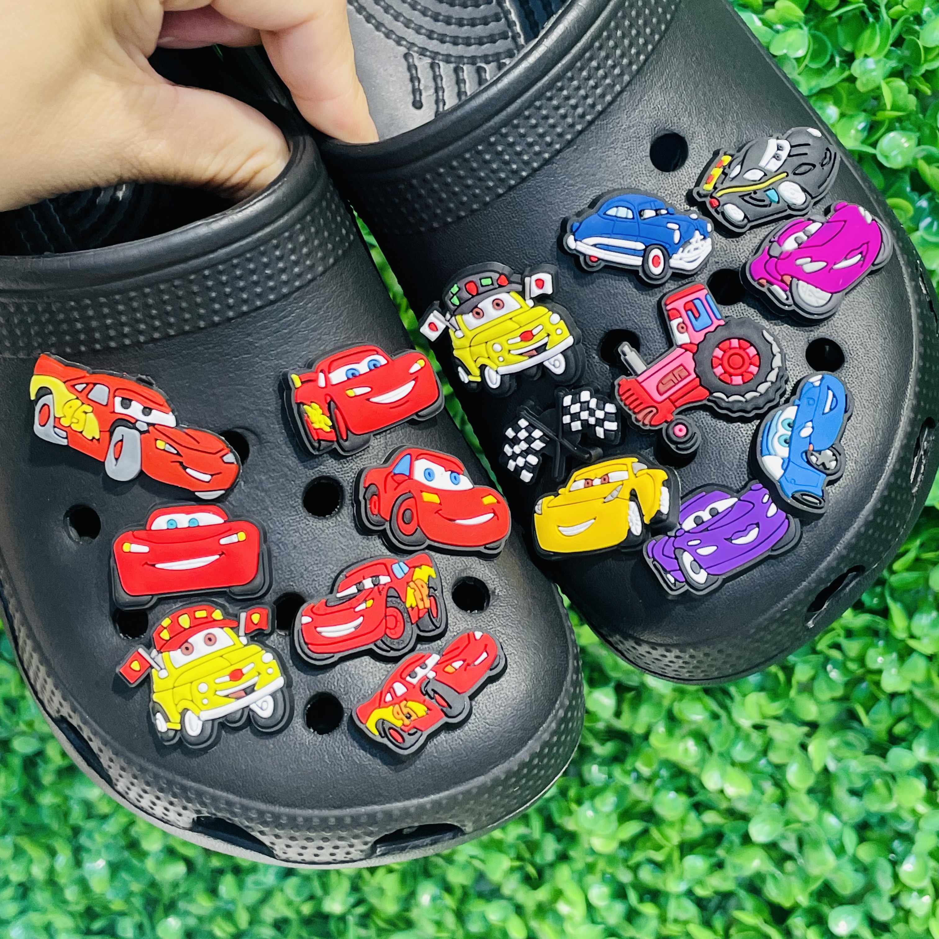Hot Sales 1-36pcs Cars Lightni – Lighting Mcqueen Birthday Decor recenzja i cena