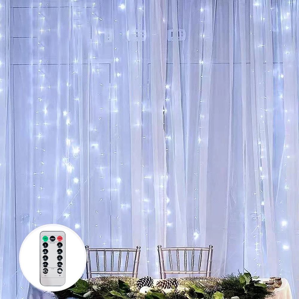 3M LED Curtain String Lights F – Fairy Light Curtain recenzja i cena