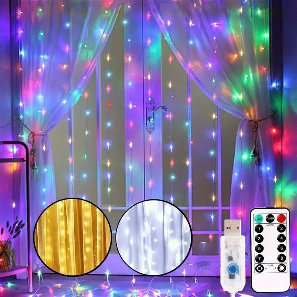 3M LED Curtain String Lights F – Fairy Light Curtain recenzja i cena