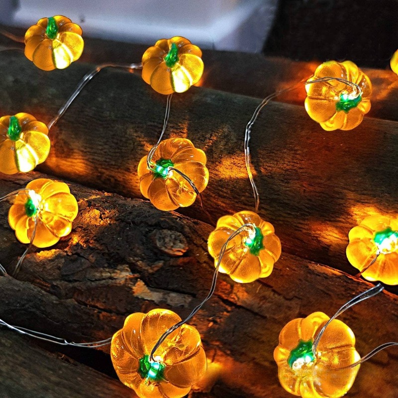 Halloween Pumpkin Light String – Home Decor Lighting Tricks recenzja i cena