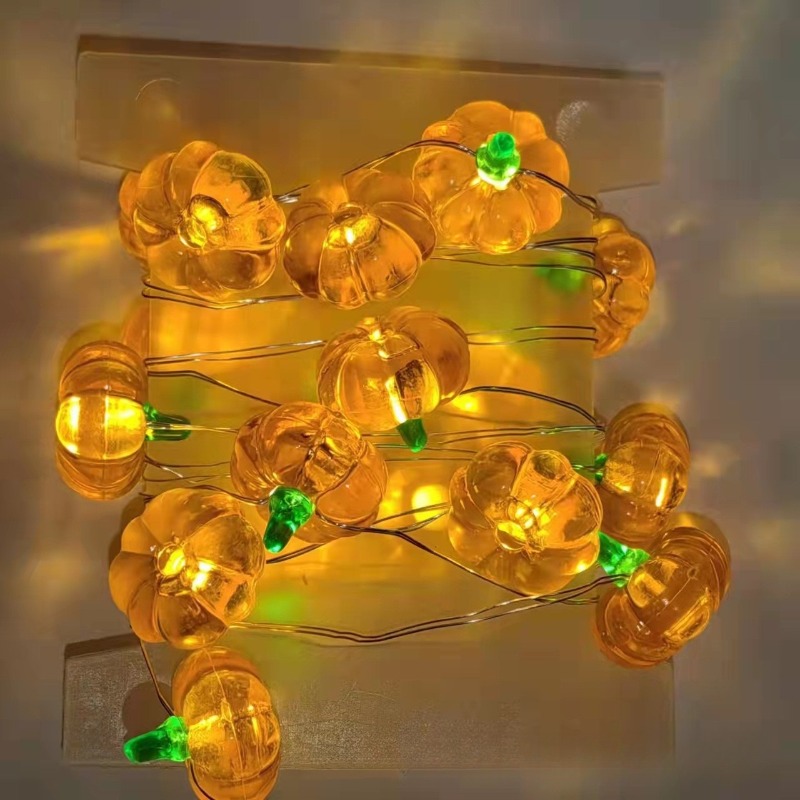 Halloween Pumpkin Light String – Home Decor Lighting Tricks recenzja i cena