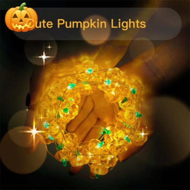Halloween Pumpkin Light String – Home Decor Lighting Tricks recenzja i cena
