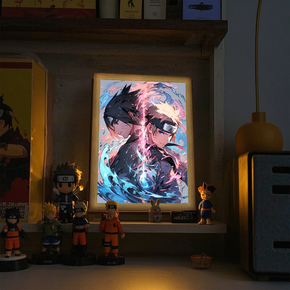 Anime Naruto Figure Sticker Li – Lighting Decor Photos recenzja i cena