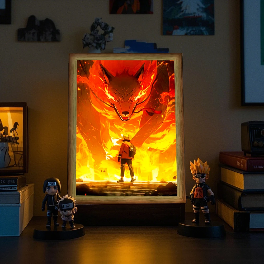 Anime Naruto Figure Sticker Li – Lighting Decor Photos recenzja i cena