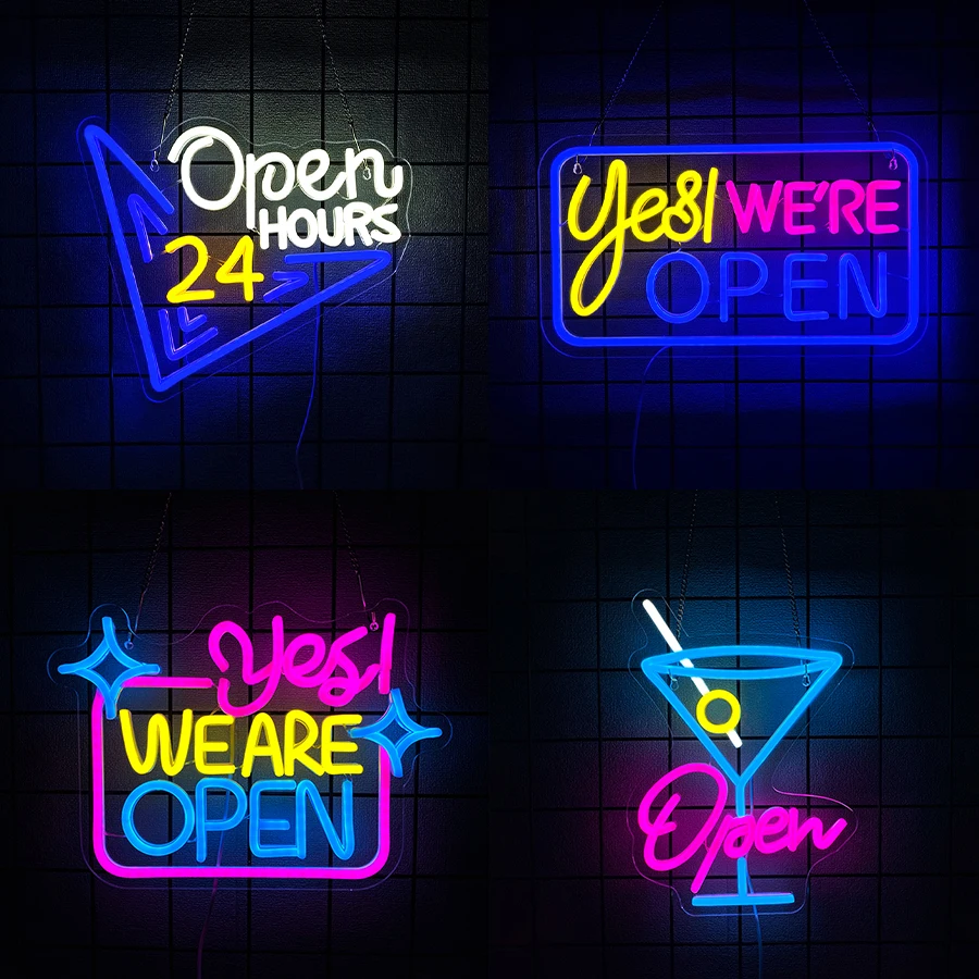 Open 24 Hours Neon Sign For Wa – Decor Lighting Opening Hours recenzja i cena