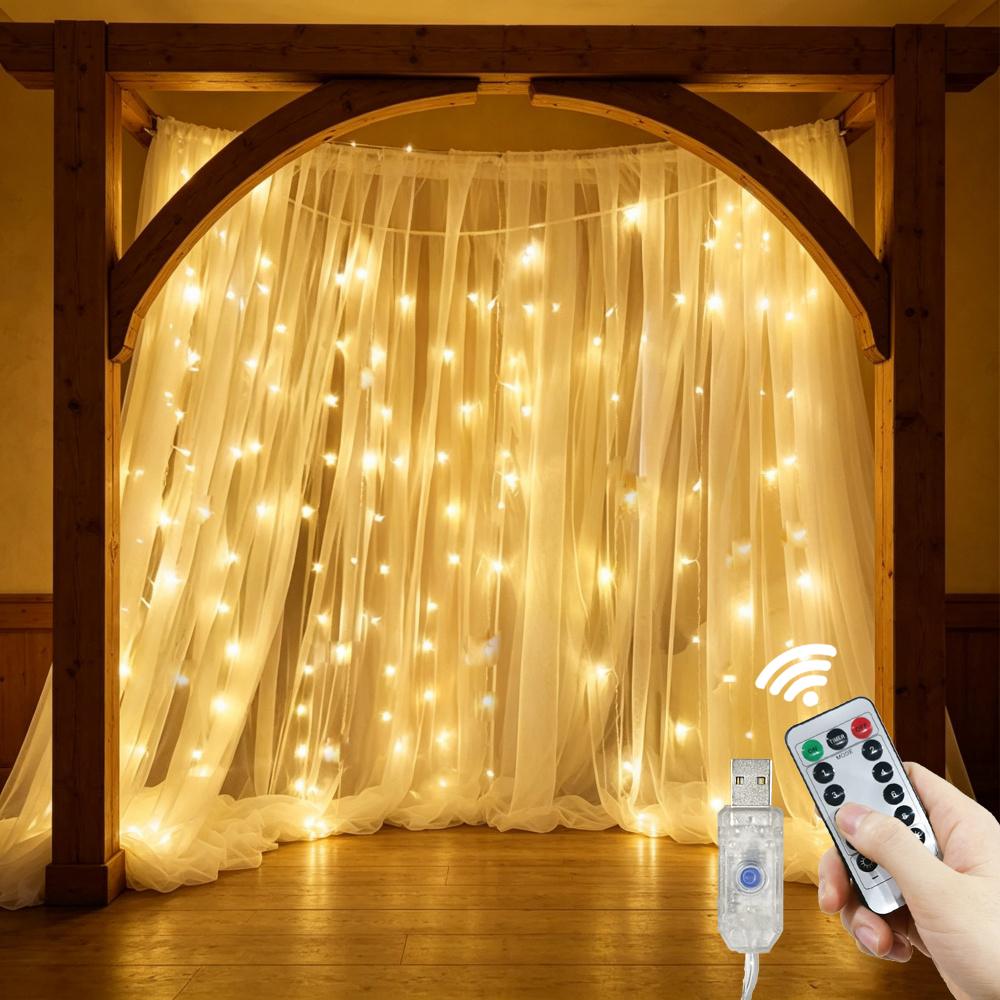 USB Curtain Lighting String Ho – Fairy Light Curtain recenzja i cena