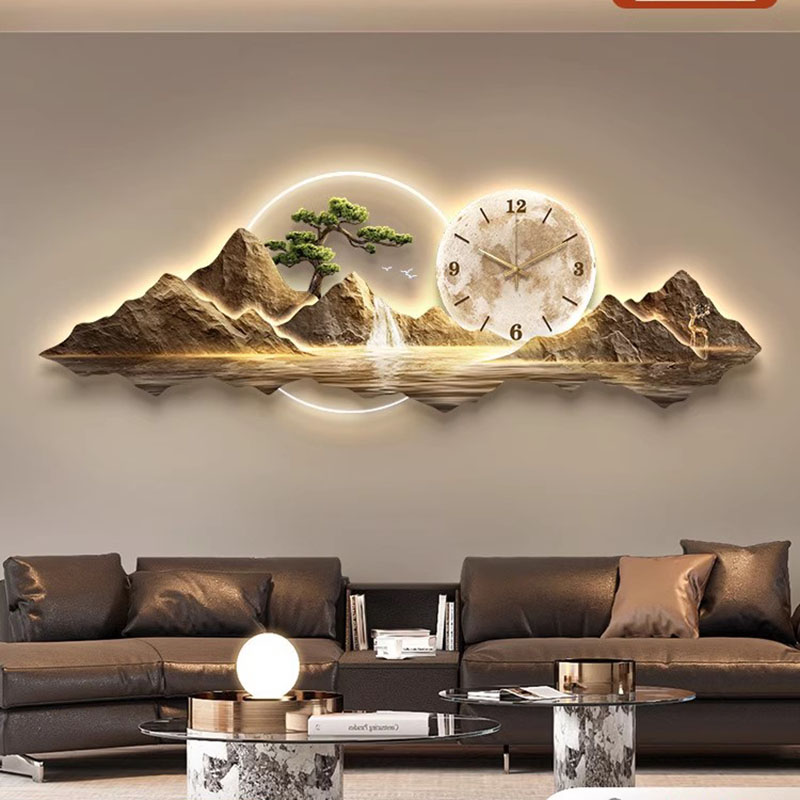 Living Room Wall Clocks Art Mu – Lighting Home Decor Wall Clocks recenzja i cena