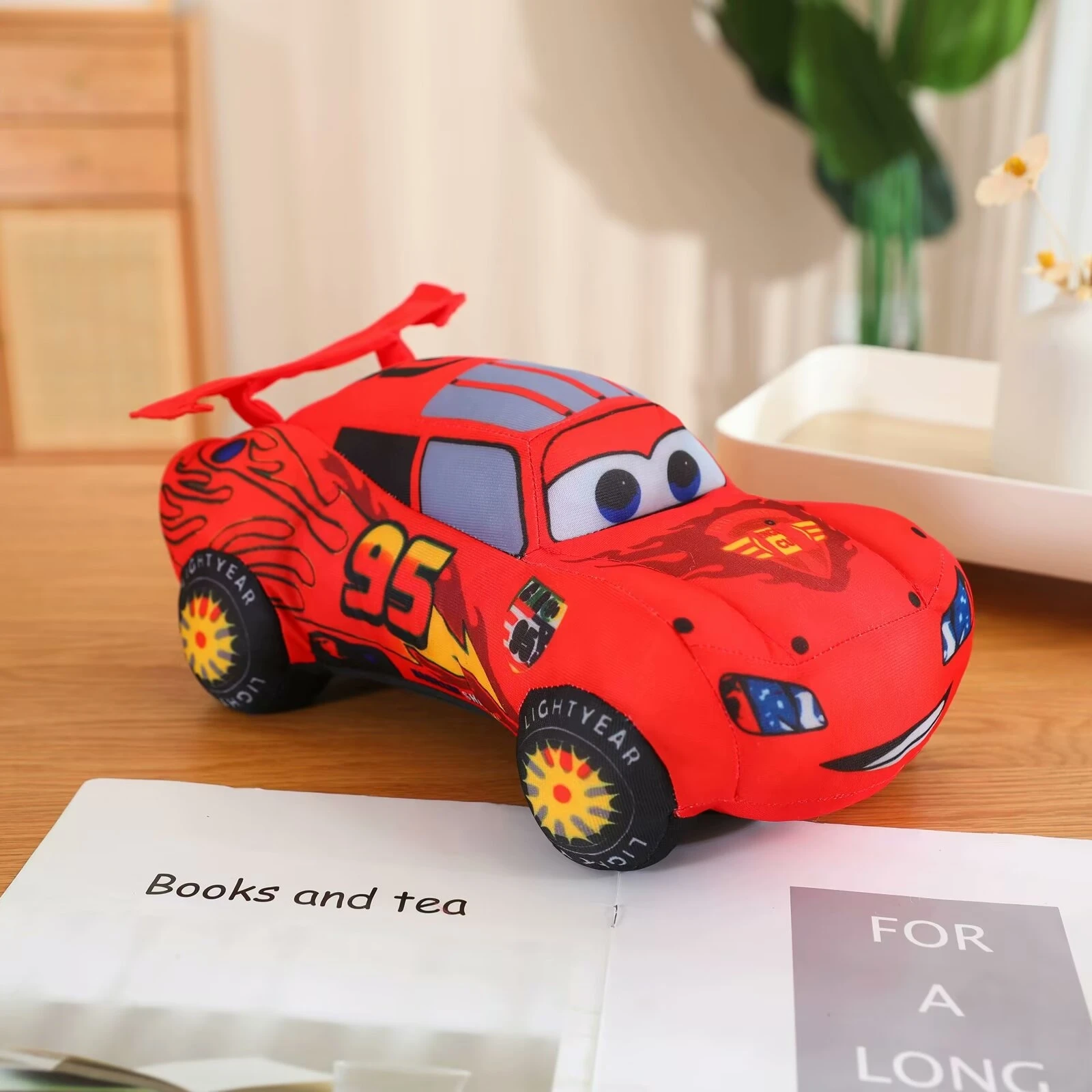 Cartoon Lightning McQueen Plus – Lighting Mcqueen Birthday Decor recenzja i cena