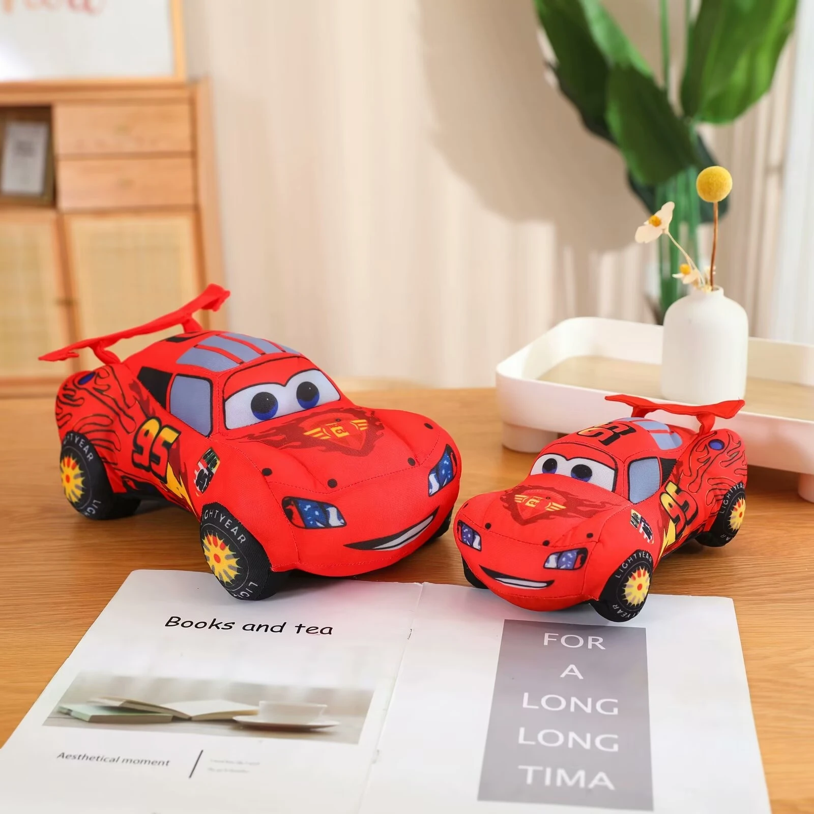 Cartoon Lightning McQueen Plus – Lighting Mcqueen Birthday Decor recenzja i cena