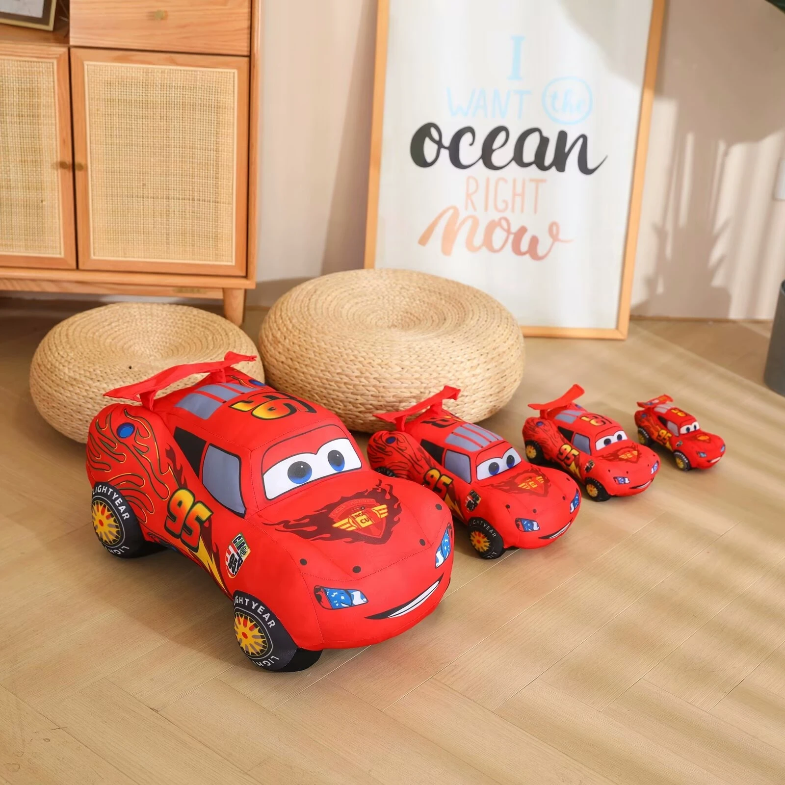 Cartoon Lightning McQueen Plus – Lighting Mcqueen Birthday Decor recenzja i cena