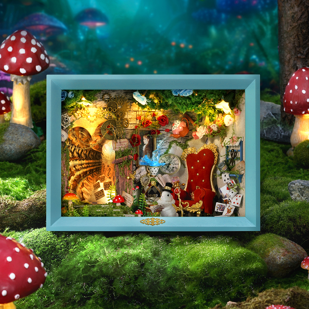 DIY Wooden Fairy Tale Photo Fr – Lighting Decor Photos recenzja i cena