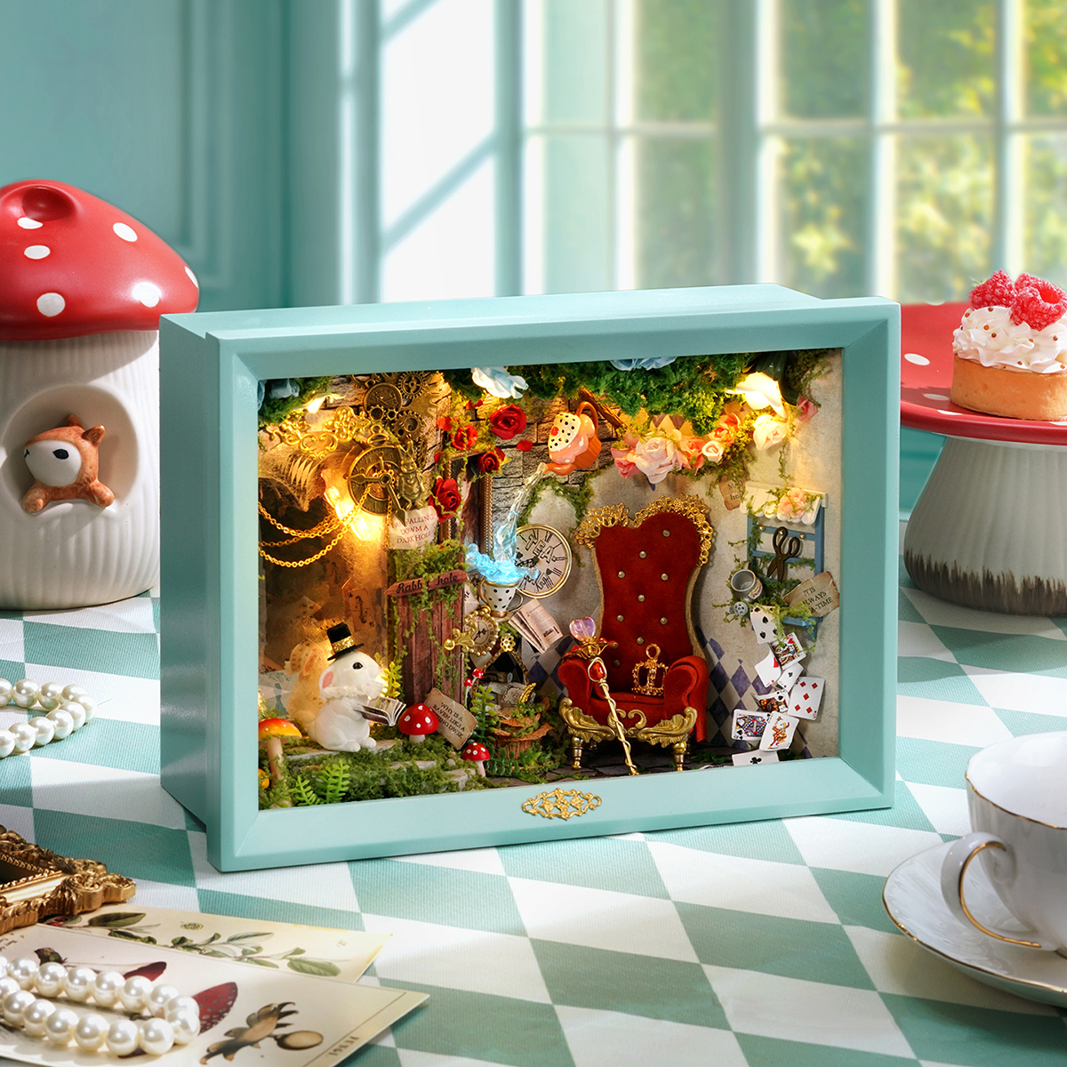 DIY Wooden Fairy Tale Photo Fr – Lighting Decor Photos recenzja i cena