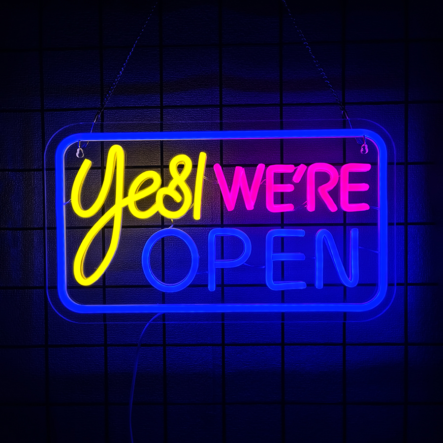 Open 24 Hour Neon Sign For Wal – Decor Lighting Opening Hours recenzja i cena