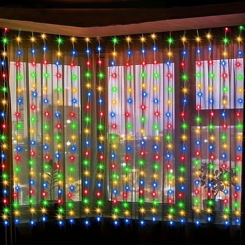3/4/6m Curtain LED String Ligh – Fairy Light Curtain recenzja i cena