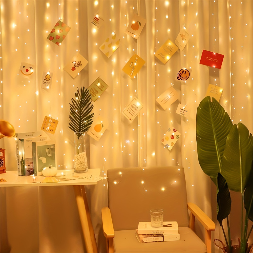 3/6M Battery Power LED Curtain – Fairy Light Curtain recenzja i cena
