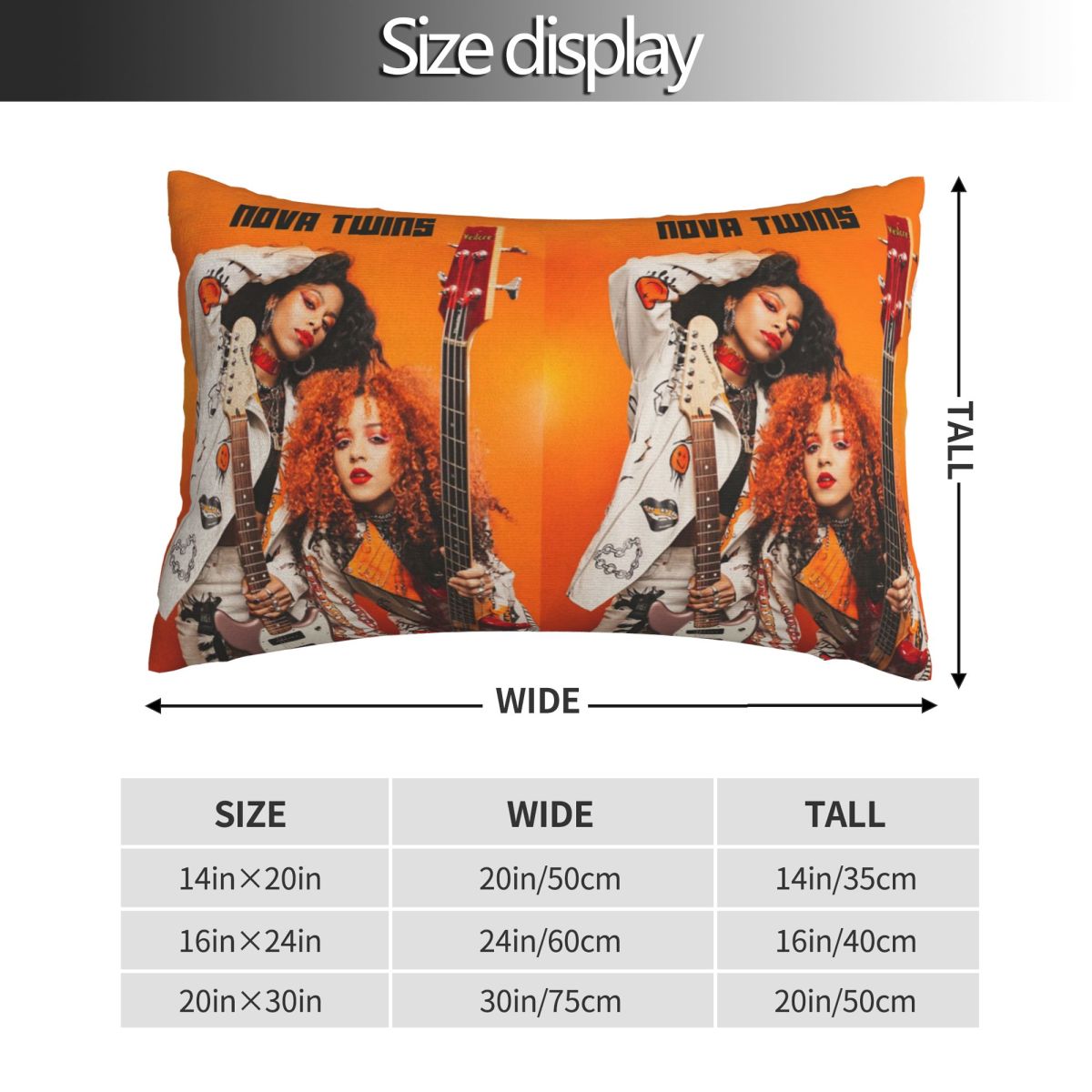 Nova Twins Rectangle Pillowcas – Nova Decor & Lighting Juletrelys recenzja i cena