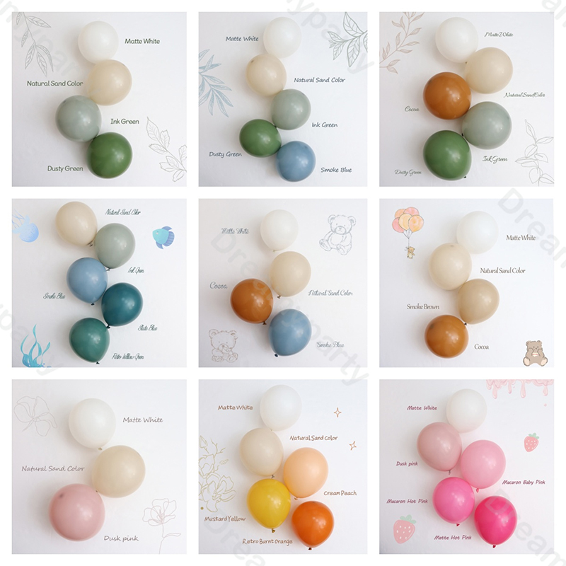 5/10/12/18inch Pastel Balloon  – Orange Lighting Decor recenzja i cena