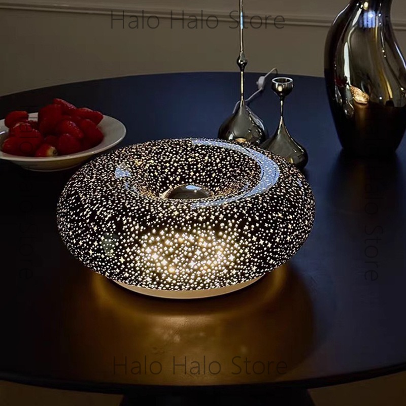 Black starry night light orang – Orange Lighting Decor recenzja i cena