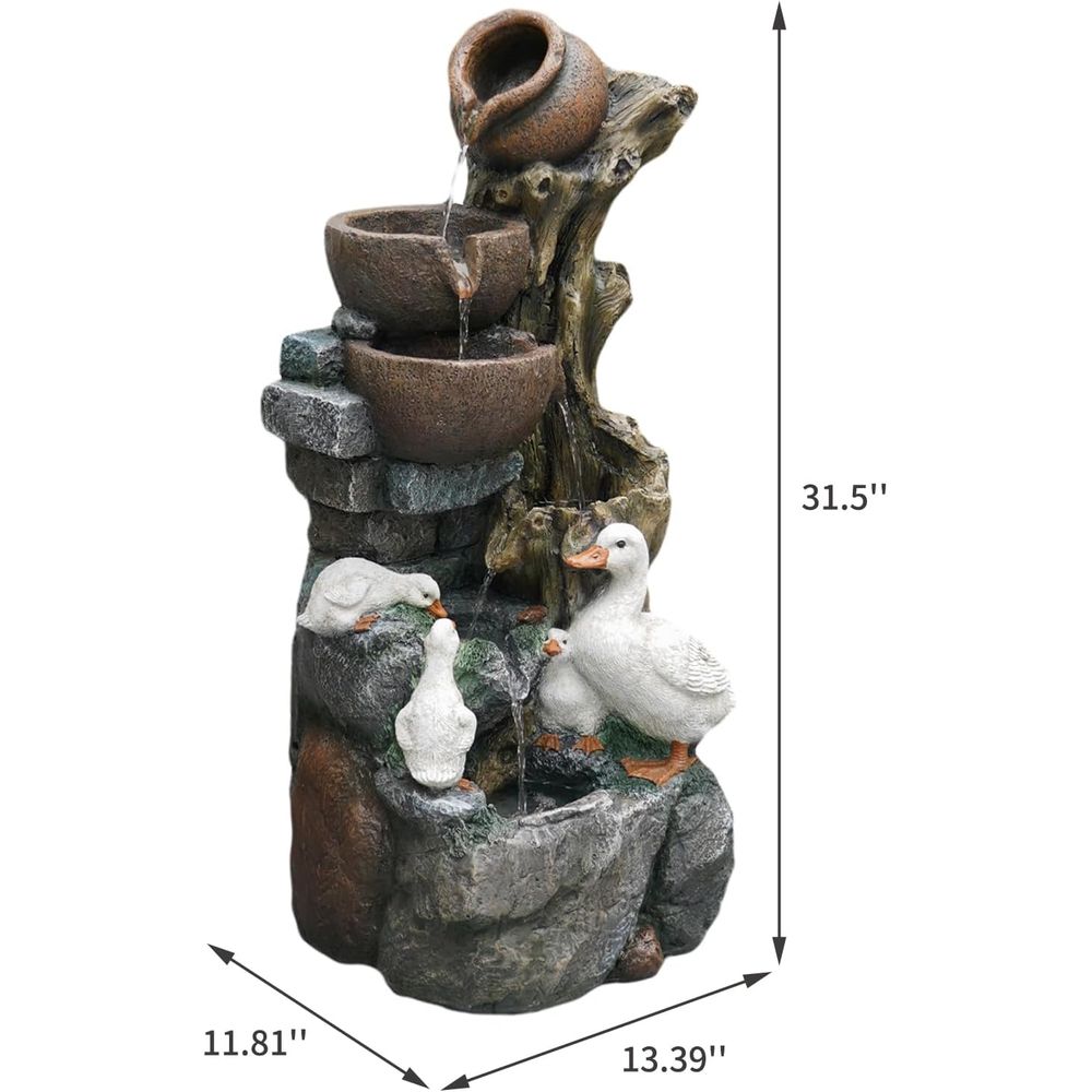 6-Tier Cascading Tree Trunk Fo – Home Decor Lighting Tree recenzja i cena