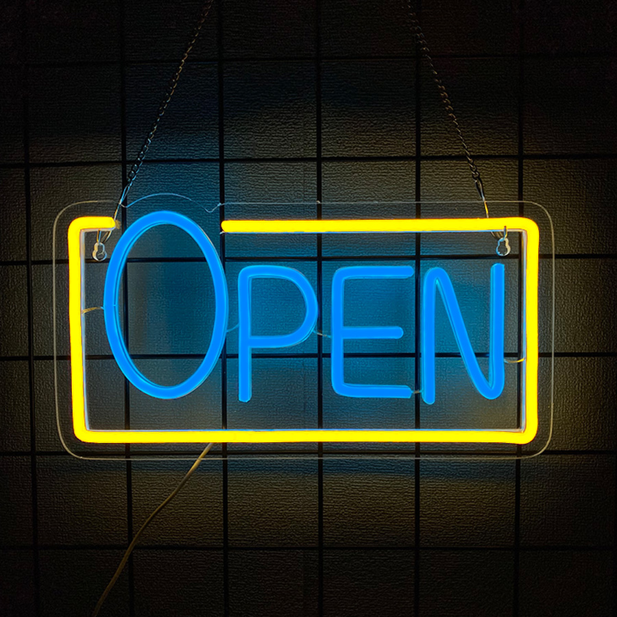 24-Hour Open Led Neon Sign, Su – Decor Lighting Opening Hours recenzja i cena