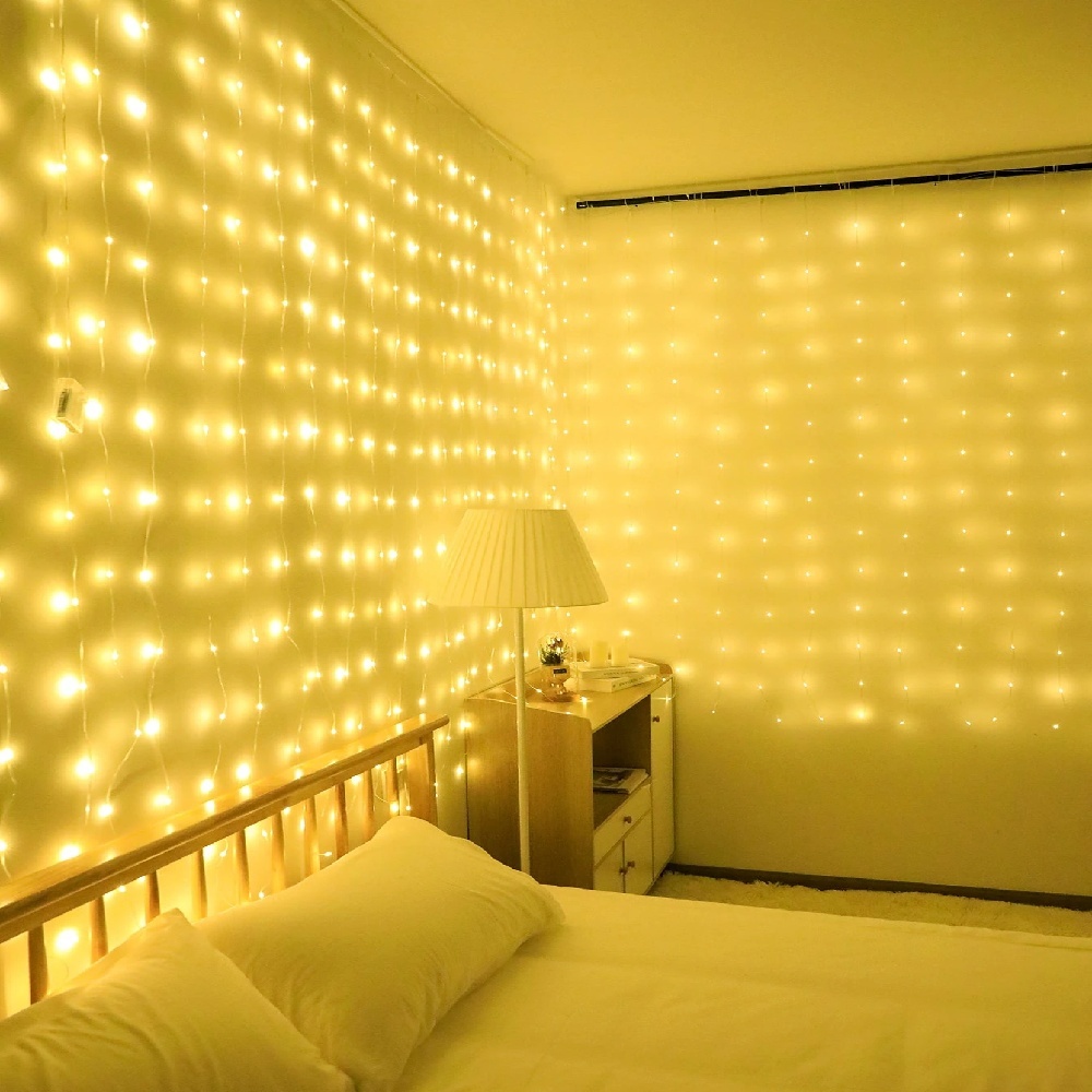 3/6m LED Curtain String Lights – Fairy Light Curtain recenzja i cena