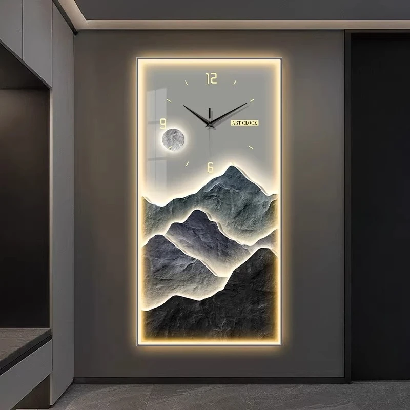 room decoration Wall clock hom – Lighting Home Decor Wall Clocks recenzja i cena