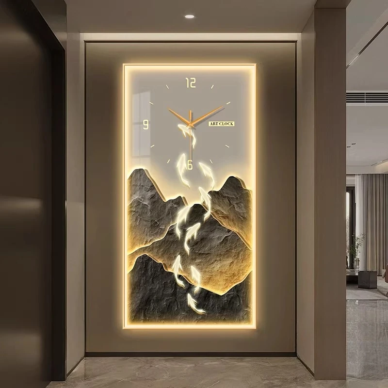room decoration Wall clock hom – Lighting Home Decor Wall Clocks recenzja i cena