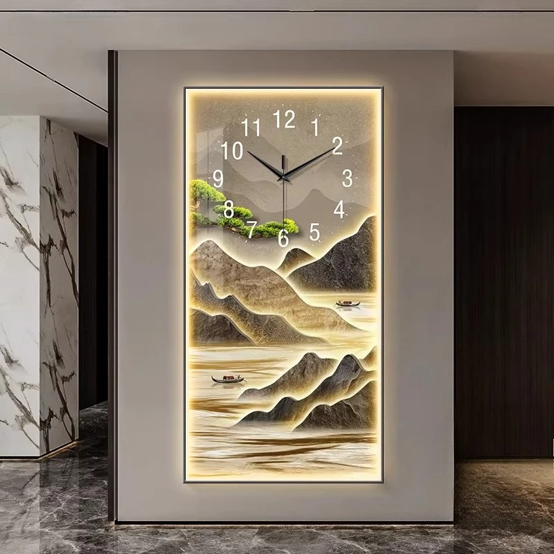 room decoration Wall clock hom – Lighting Home Decor Wall Clocks recenzja i cena