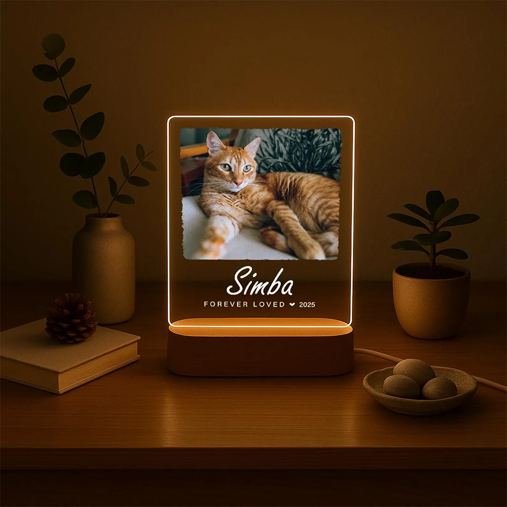 Custom Pet Photo LED Night Lig – Lighting Decor Photos recenzja i cena