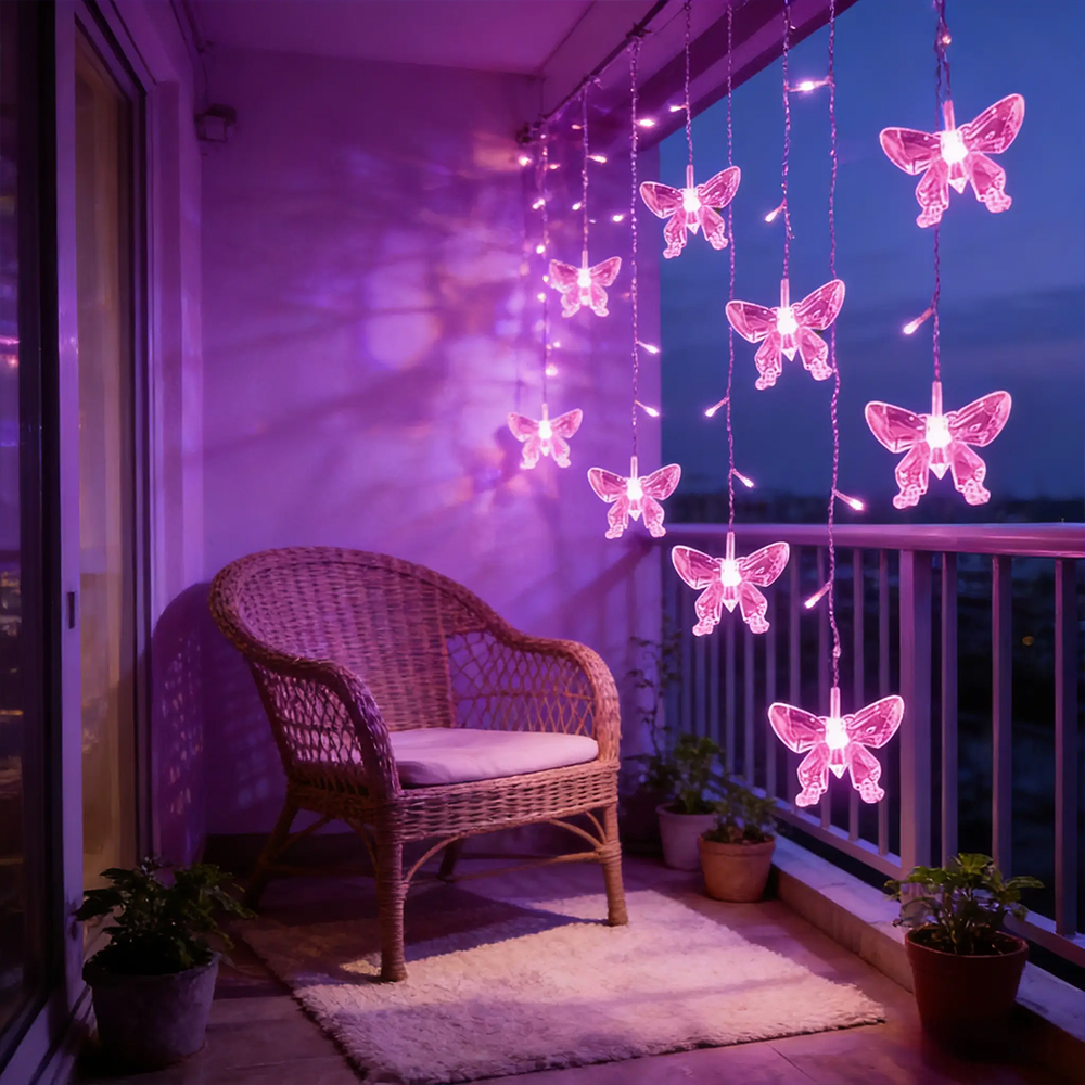 LED Butterfly Curtain String L – Fairy Light Curtain recenzja i cena