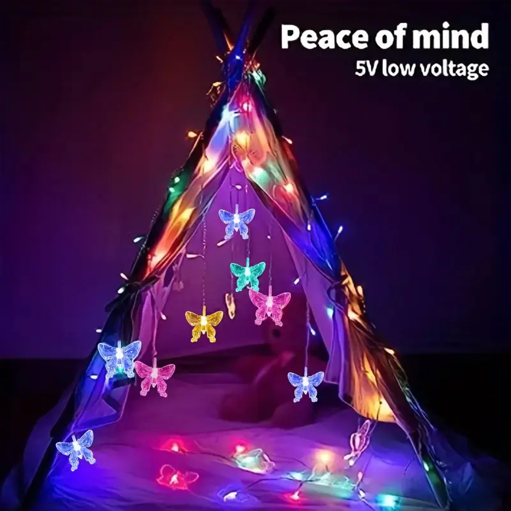 LED Butterfly Curtain String L – Fairy Light Curtain recenzja i cena