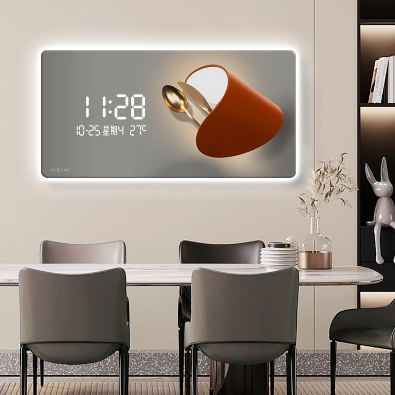Home Decor LED Ambient Light W – Lighting Home Decor Wall Clocks recenzja i cena