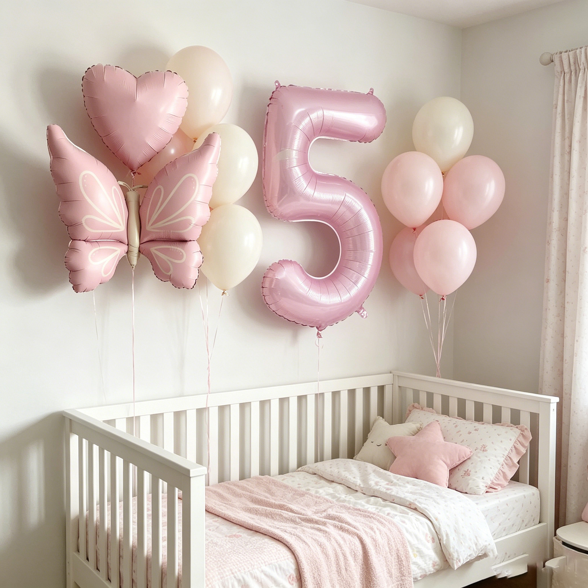 Matte Pink Butterfly Balloon S – Orange Lighting Decor recenzja i cena