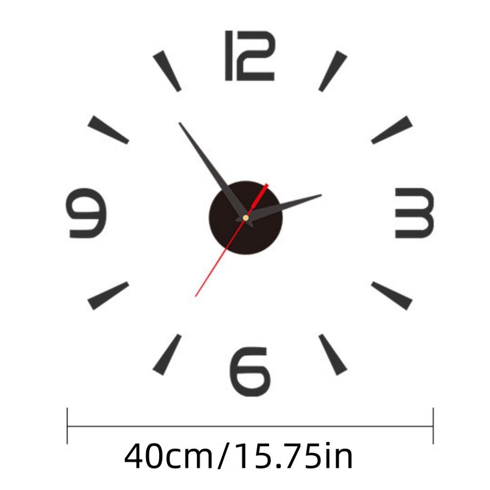 Frameless DIY Wall Clock Acryl – Lighting Home Decor Wall Clocks recenzja i cena