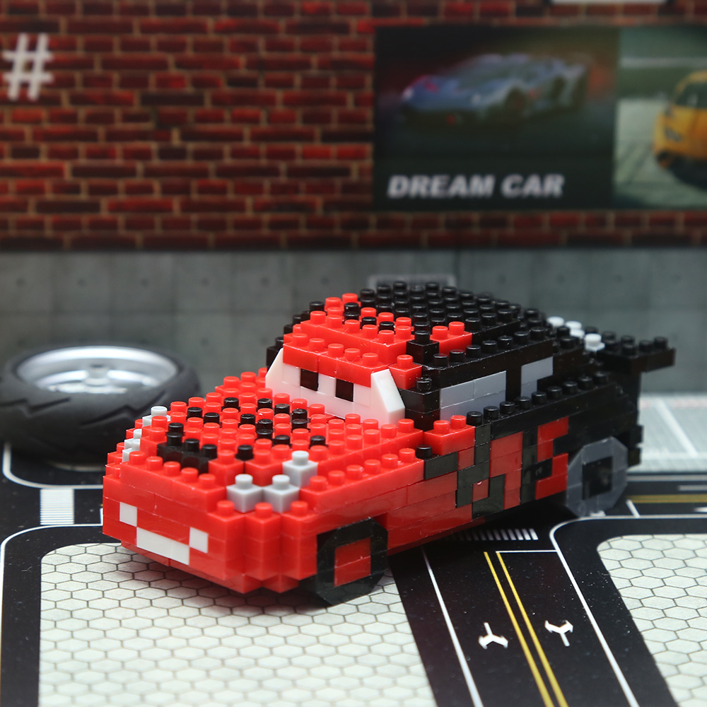 Disney Building Block DIY Puzz – Lighting Mcqueen Birthday Decor recenzja i cena