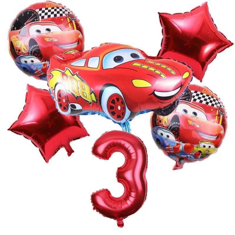 Lightning McQueen Cartoon Cute – Lighting Mcqueen Birthday Decor recenzja i cena