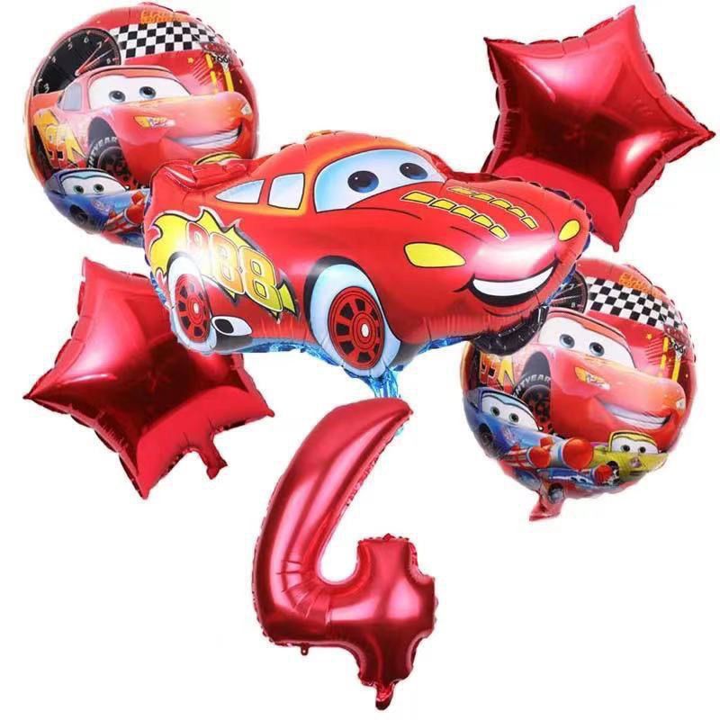Lightning McQueen Cartoon Cute – Lighting Mcqueen Birthday Decor recenzja i cena